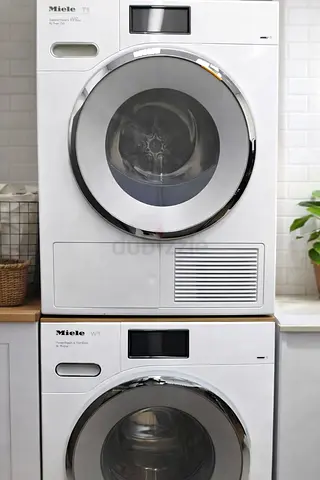 Miele Stackable Washer and Dryer Set -9kg separate set with touch screen