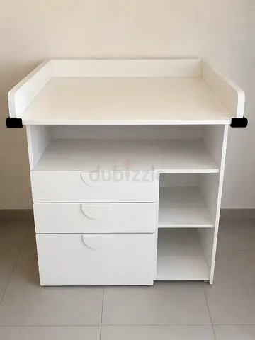 NEW ! IKEA SMÅSTAD Changing Table – White with 3 Drawers