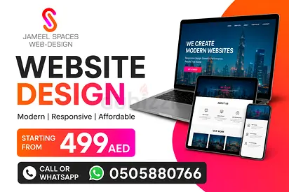 🌐 Website Design Starting from just AED 499!