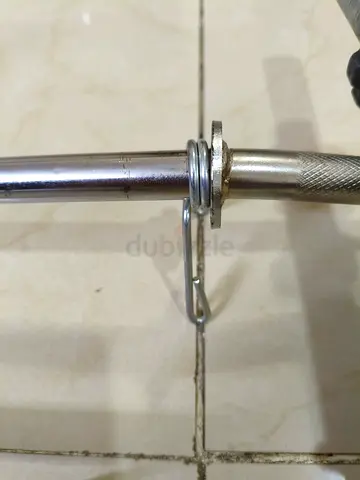 Curl Bar  Barbell  Dumbbells. with Hook collars