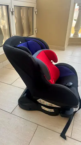 Used convertible infant-to-toddler car seat (reclinable, harness) - good condition