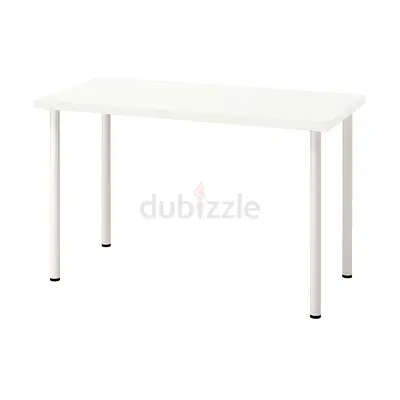 IKEA LAGKAPTEN / ADILS White Desk 120x60 cm