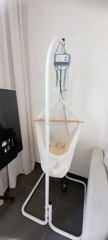 Swing to sleep Baby hammock swing with stand - gently used