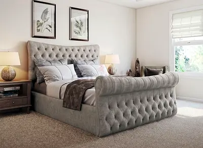 Brand New Luxury Fully Customizable - King Size Bed - Hydraulic Storage Can be installed