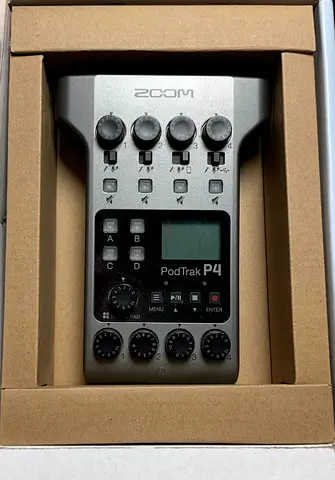 Zoom PodTrak P4 Podcast Recorder - Like New