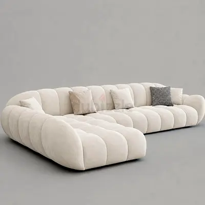 Crystal touch sofa design