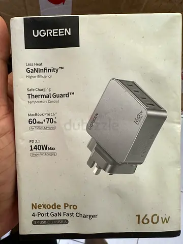 UGREEN Nexode Pro 160W 4-Port GaN Fast Charger (Boxed)
