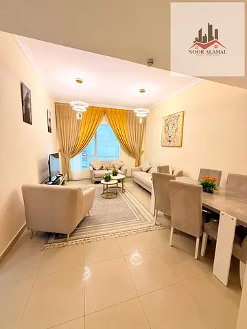 Fully Furnished Apartment for Rent – Riviera Tower, Al Khan, Sharjah A fully furnished, hotel-style apartment is available for rent in Riviera Tower,