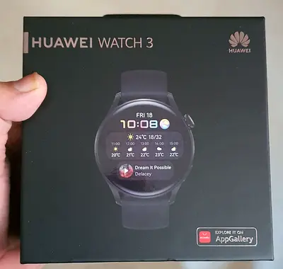 Huawei Watch 3 (boxed) - Black