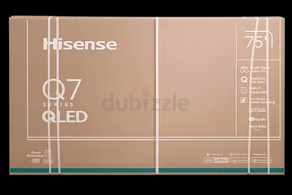 HISENSE QLED 75in brand new for sale