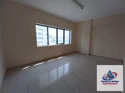Two bedrooms and a living room for rent in Umm Al Tarafa. Very spacious, high-end finishing, central air conditioning and gas. Rent is AED 45,000, pay