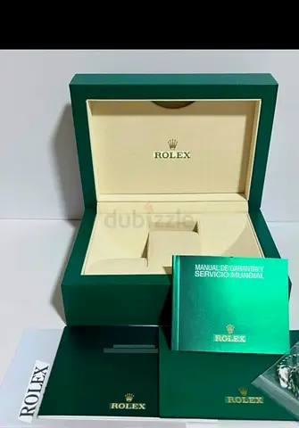 Joyería caja original Rolex y papeles