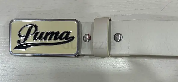 White Puma Belt