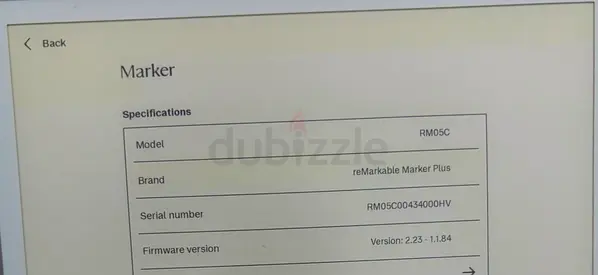 Remarkable paper pro Tablet