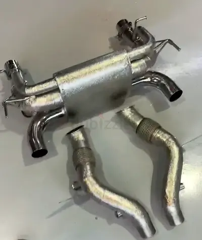Novitec Full Exhaust System for Ferrari F8 – Catless / Straight Pipe Setup