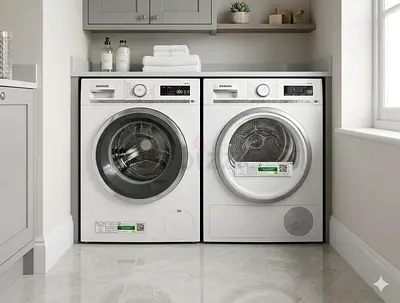 Siemens latest model iq700 9 kg washer and 9 kg dryer separate set with WiFi model