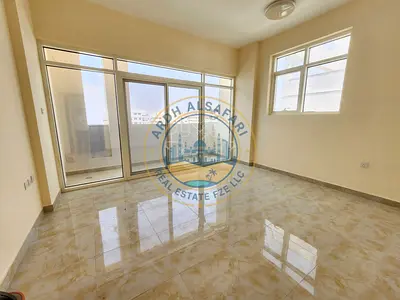 Spacious Living room 1bhk just 39k with balcony open view Sarab Aljada