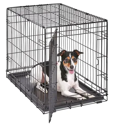 Foldable Metal Dog Crate