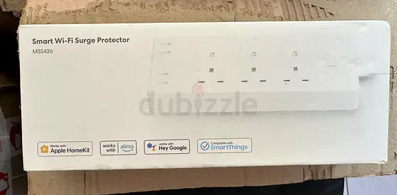 Smart Wi‑Fi Surge Protector (Apple HomeKit, Alexa, Google, SmartThings)