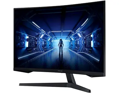 SAMSUNG Odyssey G5 Series 32-Inch WQHD (2560x1440) Gaming Monitor, 144Hz, Curved, 1ms, HDMI, Display