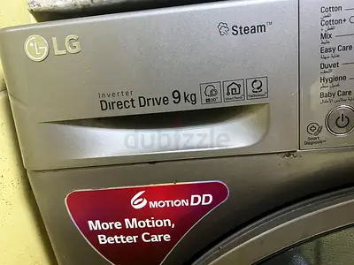 LG 9kg Inverter Direct Drive Front Load Washing Machine - Good Working Condition