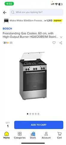 Bosch Cooker 60x60 — Premium Quality