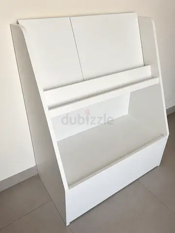 NEW ! IKEA BERGIG Book Display with Storage - Perfect condition