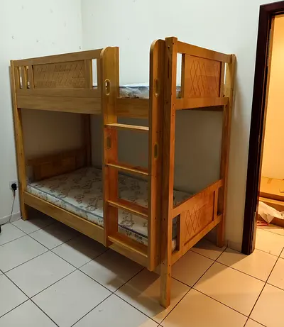 Solid Wood Bunk Bed New For Sale