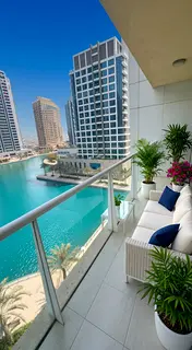 Full Lake View | 2BR En Suite | 1400 sqft | Furnished | 5 Min to DMCC Metro