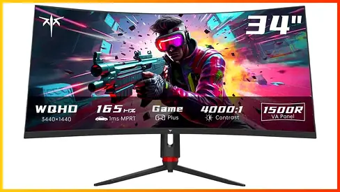 KTC H34S18S 34-inch Ultrawide Gaming Monitor