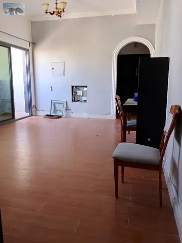 Studio apartment for annual rent, separate kitchen with balcony, central air conditioning in Al Nuaimiya 1