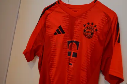 FC Bayern Munich Red Second Football Jersey 24/25- Adidas, Size M