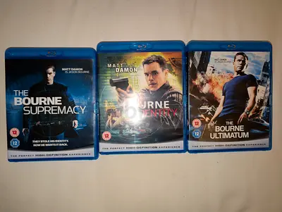 The Bourne Trilogy Blu-ray Set - The Bourne Identity, Supremacy, Ultimatum