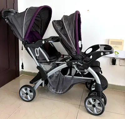 Double Baby Trend Stroller