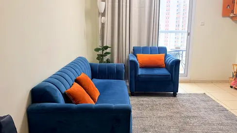 Four seater sofa set 3+1 in good condition