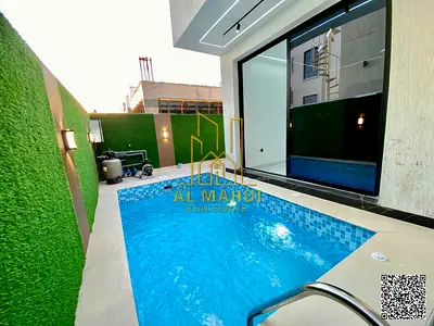 Your dream villa a modern villa with a swimming pool and roof terrace including registration fees water and electricity Located near a mosque