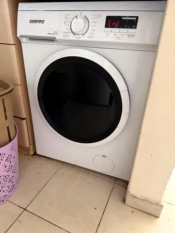 Used Geepas Front Load Washing Machine - 7kg, Good Condition