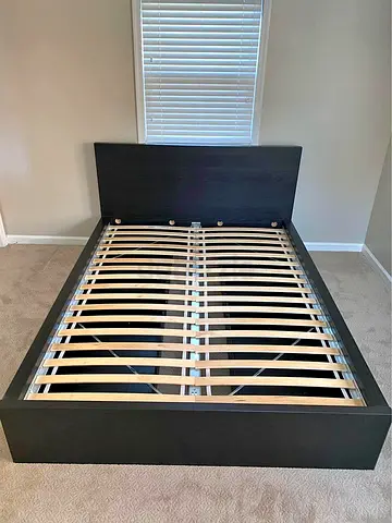 IKEA Malm double bed frame with mattress like new