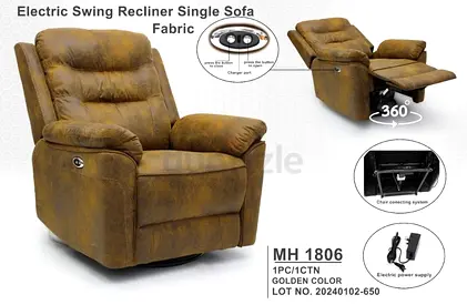 Electric Recliner Rocking Rotate New For Sale