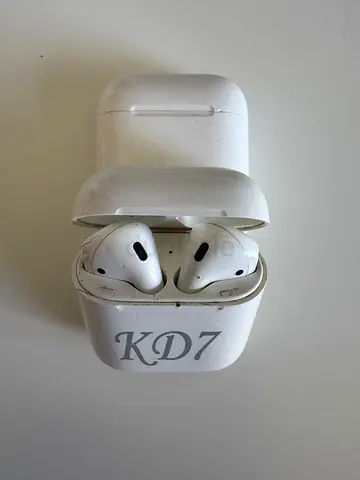 Airpods 2nd Generation Apple A1602. WITH INITIALS AS IS.