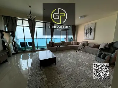 Massive 2BR | Sea & City View | Corniche | 4 Cheques