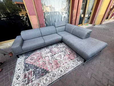 Italian L shape sofa natuzzi
