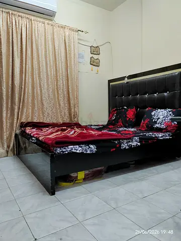 1 Bedroom Flat furnished Available for AED 2500/-  Near Ansar Mall Tawoon Sharjah for 2 months.