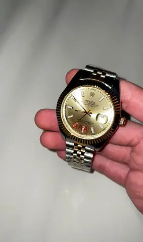 Rolex Champagne Datejust
