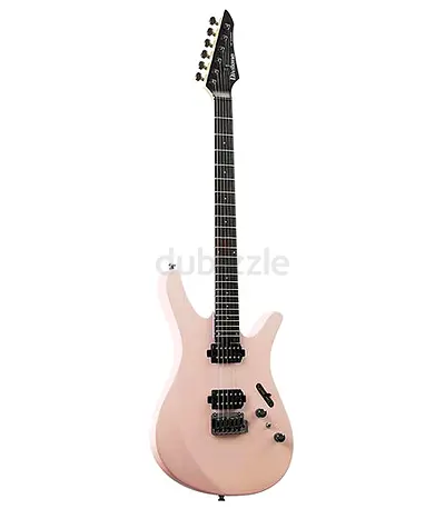 Modern Fly Studio Series Electric Guitar Shell Pink Finish Includes Gig Bag