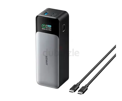 Anker 737 Power Bank (PowerCore 24K), 24,000mAh 3-Port Portable Charger with 140W Output, Smart Digi