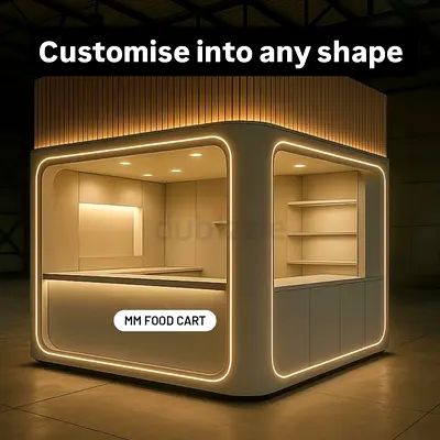 Modern MDF kiosk