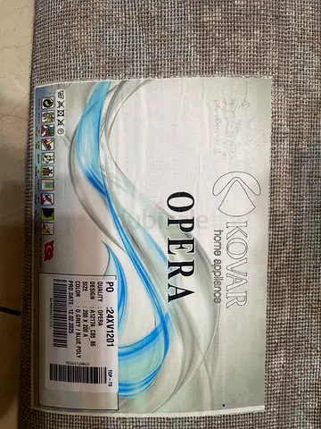 Kovar Opera area rug - light grey/blue, 200 x 200 cm