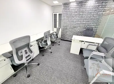 Corporate Offices with Elegant Reception & Lounge Area | Near METRO- SHARAFF DG | Prime Location