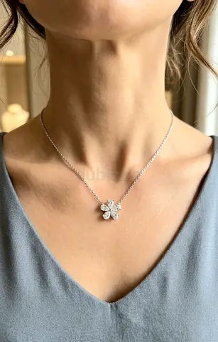 Natural Diamond Pendant GIA Certified